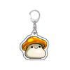 Harajuku MapleStory Kawaii E Hot Game Fans Souvenir Blue Snail Mushroom Bat Keychain