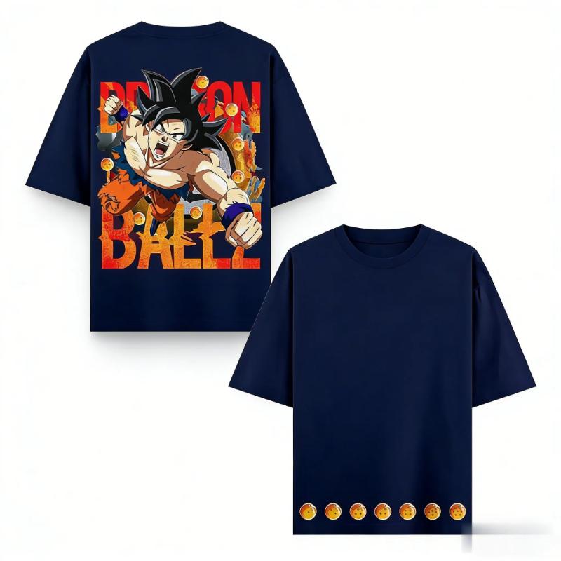 Dragon Ball Goku Anime T Shirt Men Women Cotton Short Sleeve Tee Summer Graphic Print Cartoon Streetwear Casual Tops 2026 Y2k