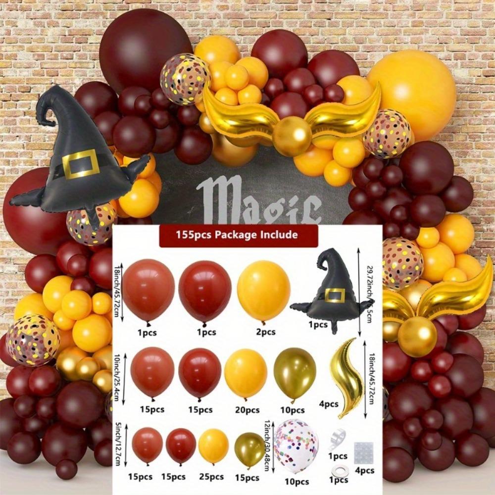 

155PCS Balloon Garland Arch Set Wedding Birthday Party Anniversary Graduation Indoor and Outdoor Decoration Home Decoration Other