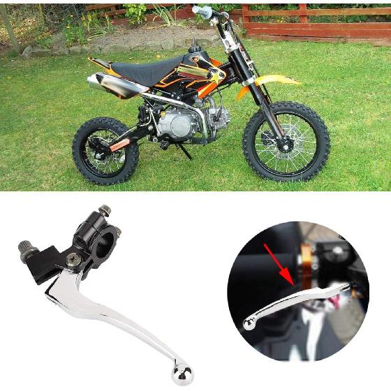 Acouto Motorcycle Clutch Lever Cable Kit Brake Clutch Lever and Clutch Cable Fit for 125 Stomp SSR CRF 50 70 KLX110 Pit Dirt Bike