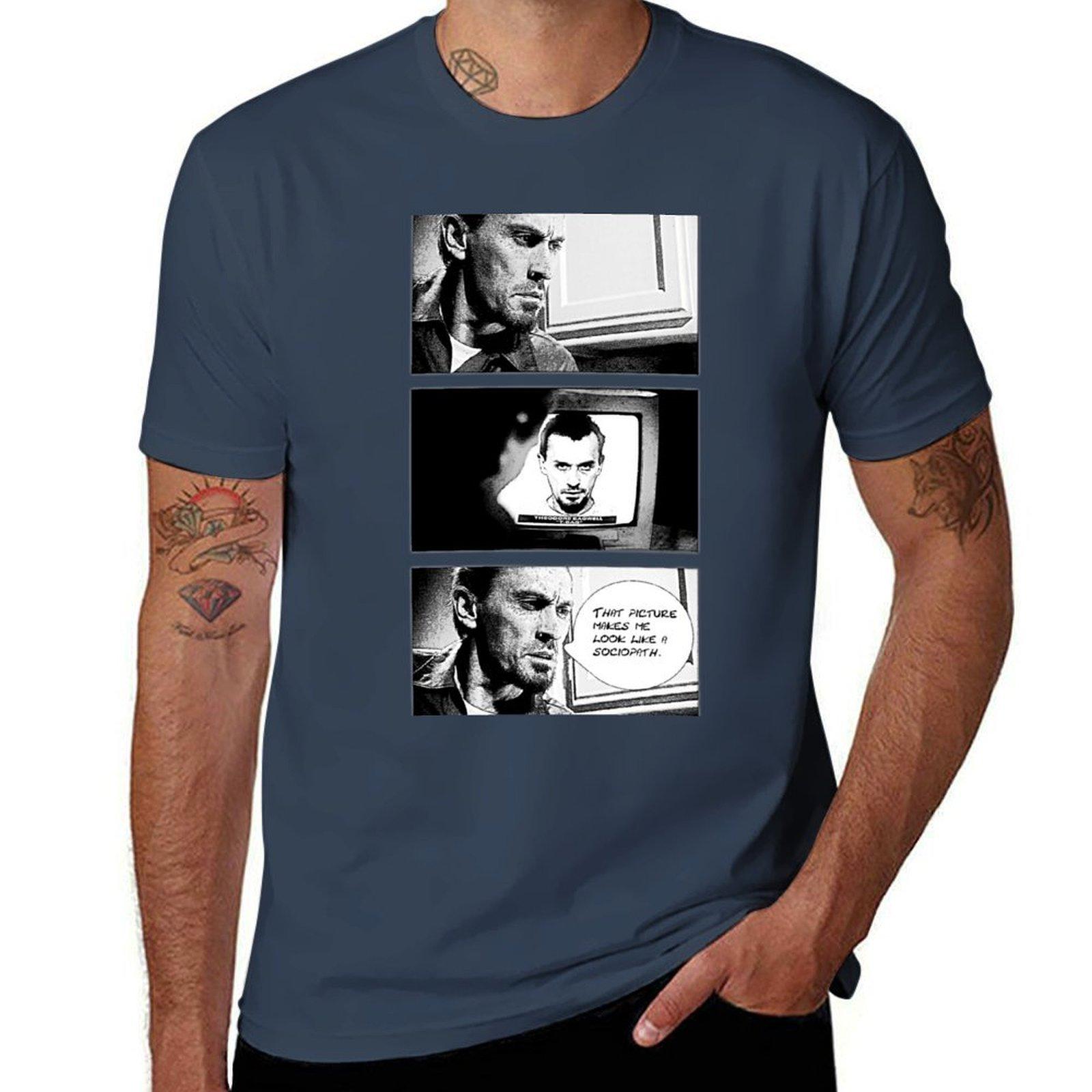 That picture makes me look like a sociopath TShirt No Iron Casual Short Sleeve Top S