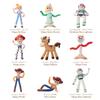 TOP TOY Disney Toy Story 5 Series Plush Pendant Box of 8 Gachapon Blind Box Movable Figure Plastic Model Premium Toy Soft Vinyl Birthday Present