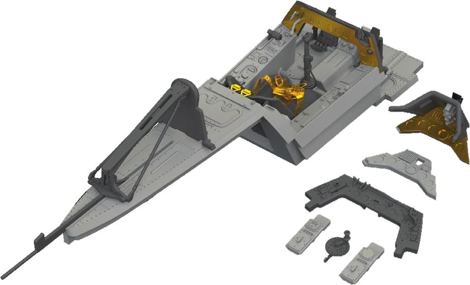 

Eduard Cockpit Plastic Model Parts EDU6481103 1/48 Fw190A-3 (for Eduard) (Airplane)