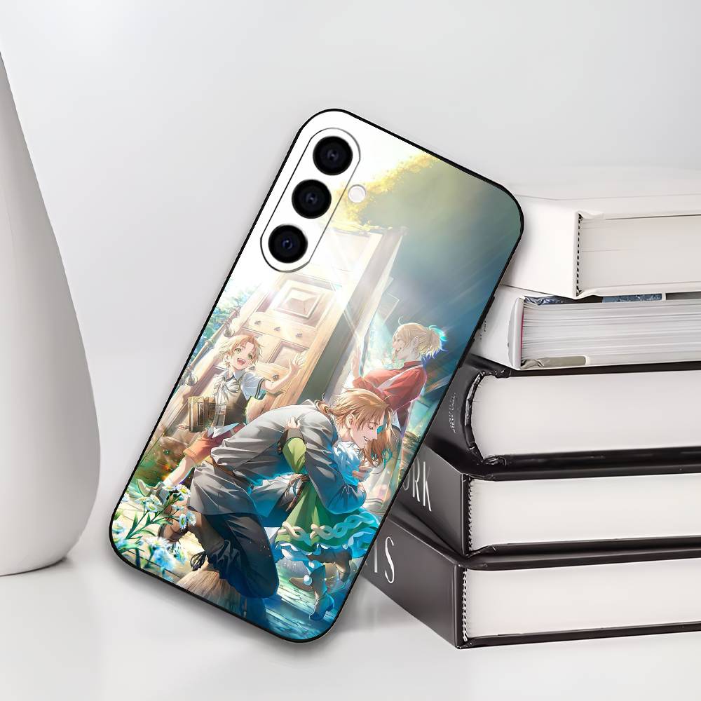 M-Mushoku Tensei Jobless Reincarnation Phone Case For Samsung Galaxy A73,A72,A71,A70,A53,A52,A51,Others Soft Black Cover