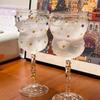 Dreidimensional Bunter Edelstein Weinglas Einfaches Kürbisform Glasbecher Kreativ Weingläser Champagner Cocktailbecher Geschenk