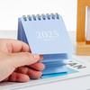 Simple 2024-2025 Calendar Creative Monthly Planner Gift Standing Flip Calendar  Desk Decoration