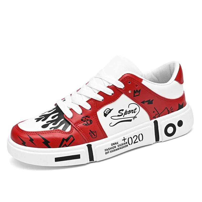 2024 New Street Fashion Home Graffiti Soft Sole Sportovní boty Pánské běžecké boty Outdoor Nové pánské vycházkové boty Doprava zdarma