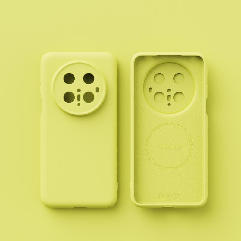 For Wireless Charging Magsafe Soft Liquid Silicone Phone Case For Huawei Mate 70 60 Pro Magnetic Slim Skin Protection Cover