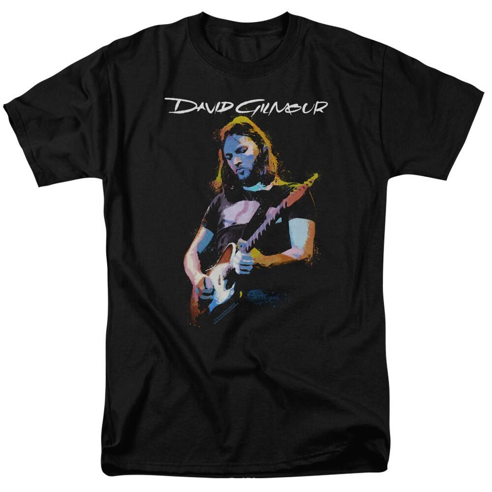 David Gilmour Guitar Gilmour T Shirt Licensed Rock Band Merchandise Black XXXXL