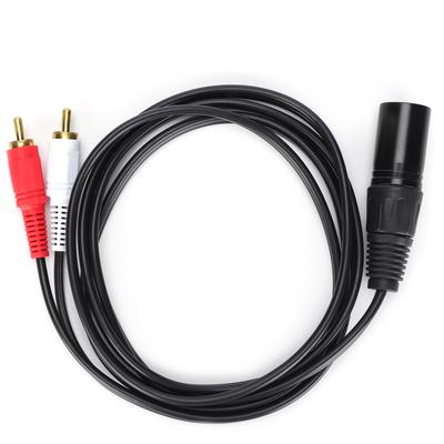 JORINDO Microphone Cable XLR Male To Dual RCA Y Splitter Balanced Signal Microphone Connection Cable