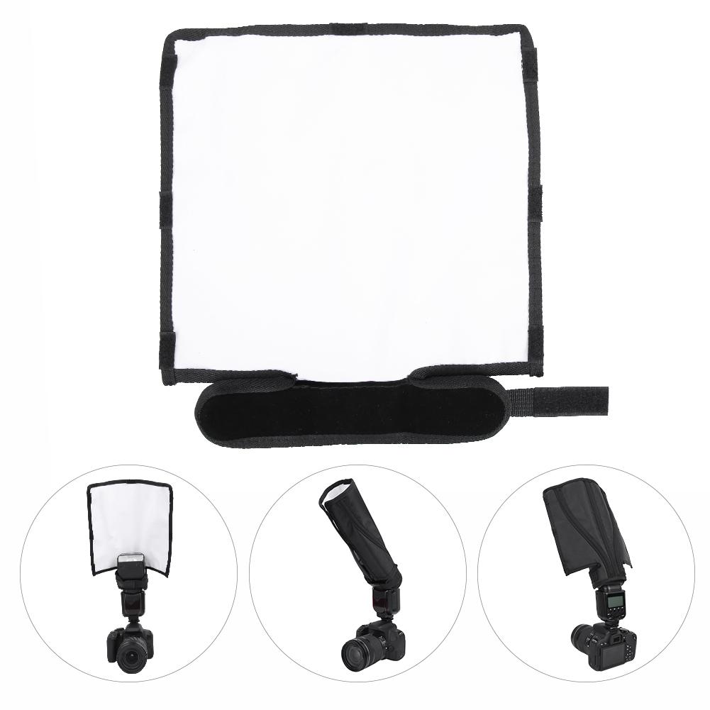 Universal Foldable Flash Softbox Diffuser Speedlite Photography Reflector
