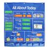 School Classroom Pocket Chart with Date Month Year Week Season Weather Event Cards Teacher Teaching