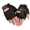 Leder Mesh Fingerlose Handschuhe Motocross Netz Autofahen Taktische Handschuhe Motorradzubehör Arbeit Radfahren Herrenhandschuhe