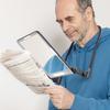 Lupă de citit mare 5X Hands-Free cu Lumină și Gât Flexibil pentru Seniori, Reparații, Cusut, Cusături în Cruce