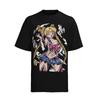 2026 New Sailor Moon Waifu Day Hentai Gir Anime Retro Men's Graphic Print T-Shirt Summer New Y2k Men's and Women's Streetwear