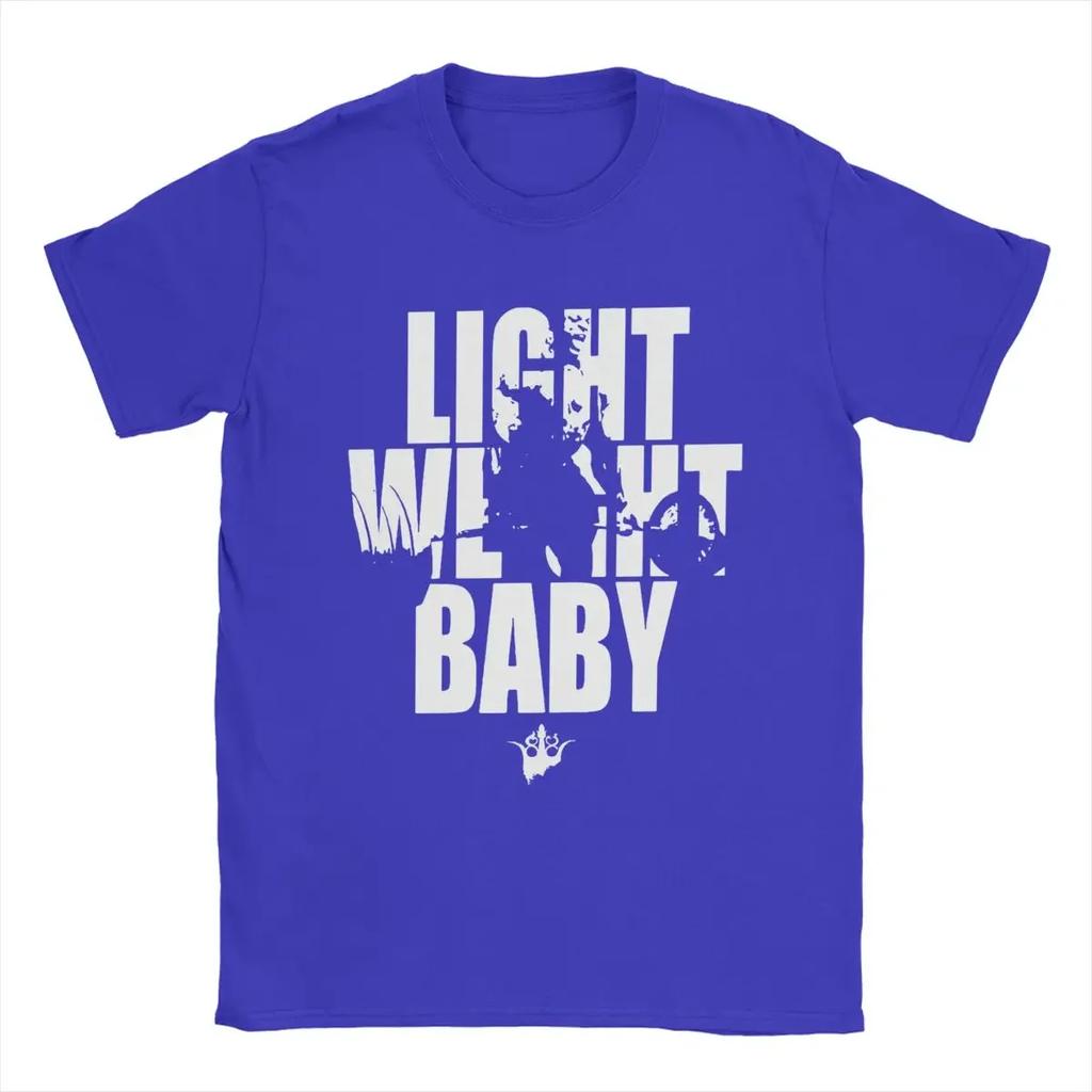 Leichtes Baby Ronnie Coleman Herren-T-Shirt, einzigartiges T-Shirt, kurzärmelig, Rundhalsausschnitt, Baumwolle, Geburtstagsgeschenk, Kleidung