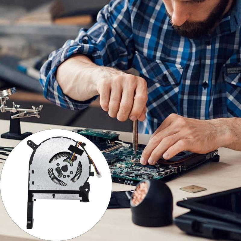 CPU GPU Cooling Fan Notebook Cooling Metal Heat Dissipation Fan for FX506 FX95D FX505GM FX86 FX505 Laptop Notebook