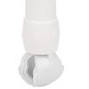 Baby Bed Bell Toy Rattles Bracket DIY Baby Crib Decoration Hanging Arm Bracket (H Style)White