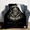 Black Sabbath Flannel Blanket Throw Blanket Soft Warm Sofa Bed Camping Car Home Decor Unique Christmas Gift C9302912