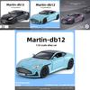 Aston Martin Db12 Diecast Car Model With Lights And Sound For Kids Playroom