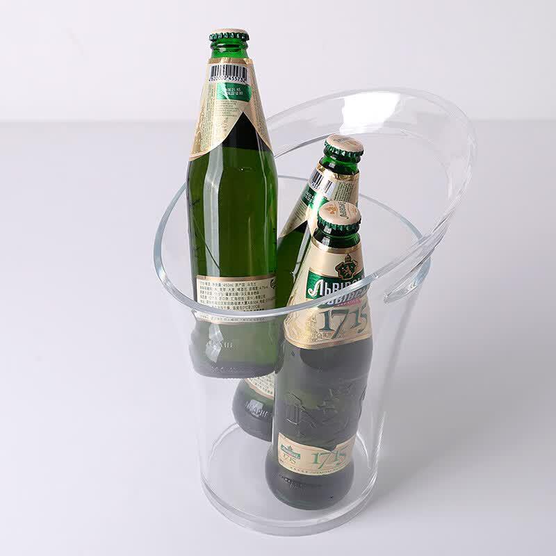 Plastic Slanted Champagne Ice Bucket