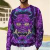 2024 Ghost Samurai  Print Sweatshirt Hoodies For Mens Spring Oversized Hoodie Fashion Hip Hop Unisex Pullover Male Clothing 5XL