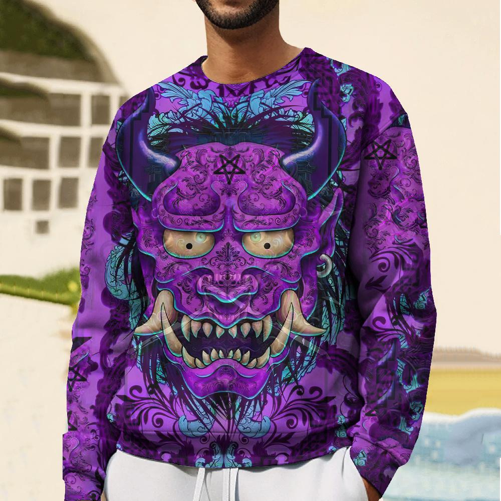 2024 Ghost Samurai  Print Sweatshirt Hoodies For Mens Spring Oversized Hoodie Fashion Hip Hop Unisex Pullover Male Clothing 5XL