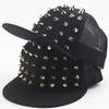 2025 New Men and Women's Rivet Flat Hat, Punk Rock, Hip Hop Stud Baseball Caps, Male, Female, Youth, Teenagers, Boys, Girls