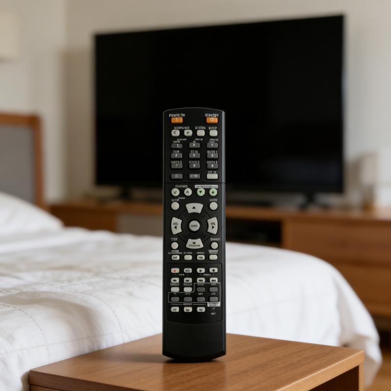 Ergonomic Remote Control for PRC124 AVs Surround Receiver Comfortable Grip ABS Intuitive Button Layout for Easy Daily