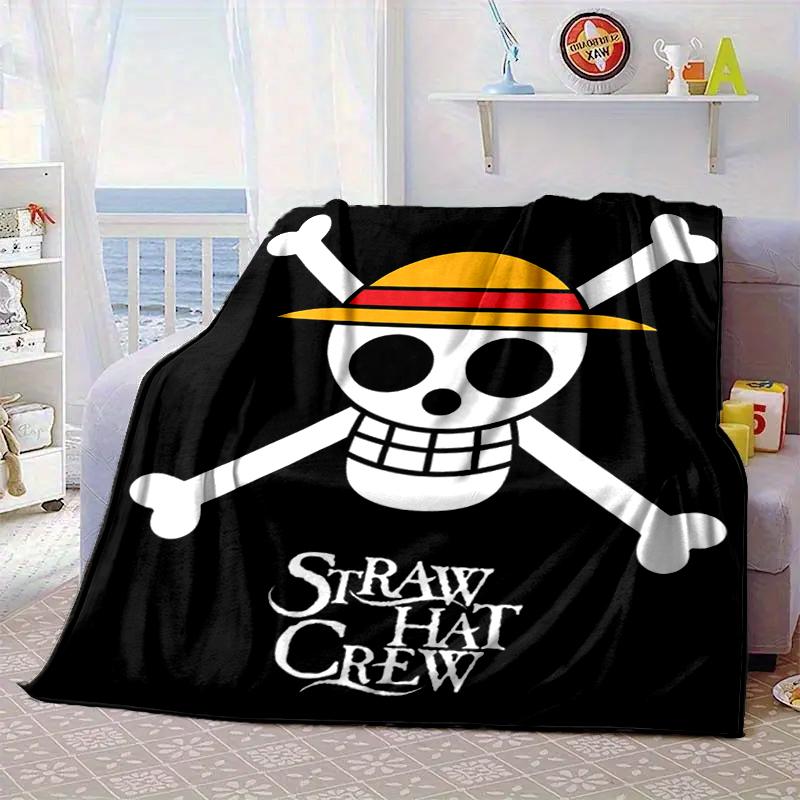 Adventure On The High Seas pirate Blanket Flannel Blanket for bed, sofa, Camping, Hiking, Picnic Essentials, gift for family Fan gifts