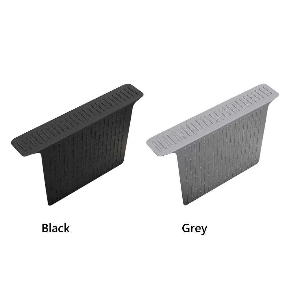 Grey/Black Kitchen Sink Protector Heat Resistant Divider Mat  Sink Protection