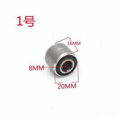 Motorcycle Rear Swingarm Bushing Suspension Repair for GY6 50cc 125cc Flat Fork Control Arm Engine Mount Cushion