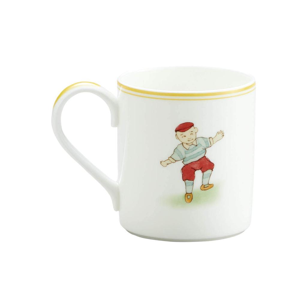 Noritake Football Mug, Bone China, Approx. 400cc, Microwave and Dishwasher Safe, 1 Piece, T97265A/N-122L