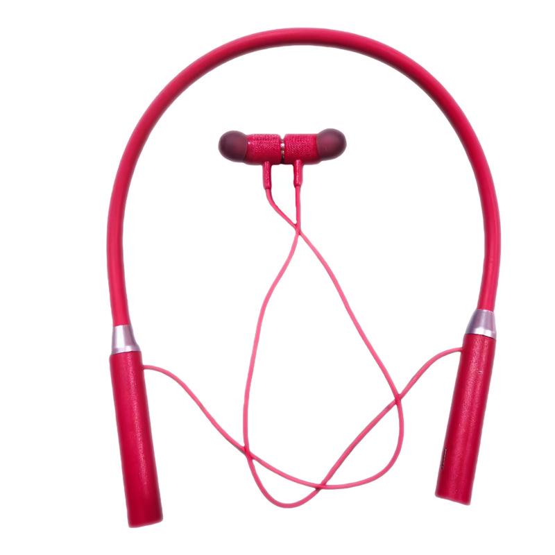 K58 Neckband Bluetooth Sports Headset, Dual-Ear Stereo, Magnetic In-Ear, Wireless Charging