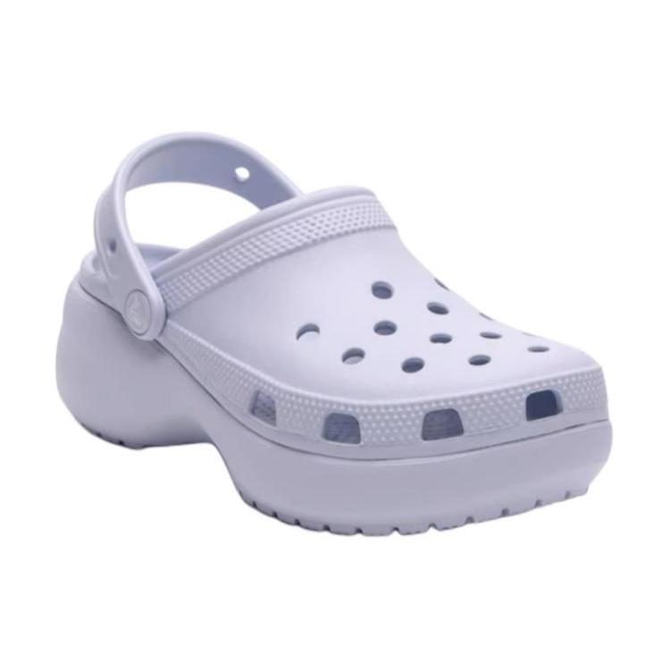 Crocs Classic Platform Shoes 'Blue' Women's 206750-5AF