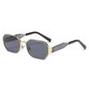 Fashion Sunglasses Small Frame Metal Sunglasses Non-polarized Fashion Accessory 