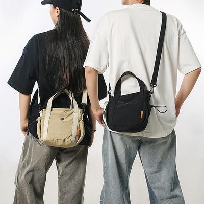 School Bag Korean Version Ins Simple Large-capacity Messenger Bag Versatile Commuting To Work and Class Shoulder Bag Outdoor Sports Small Satchel