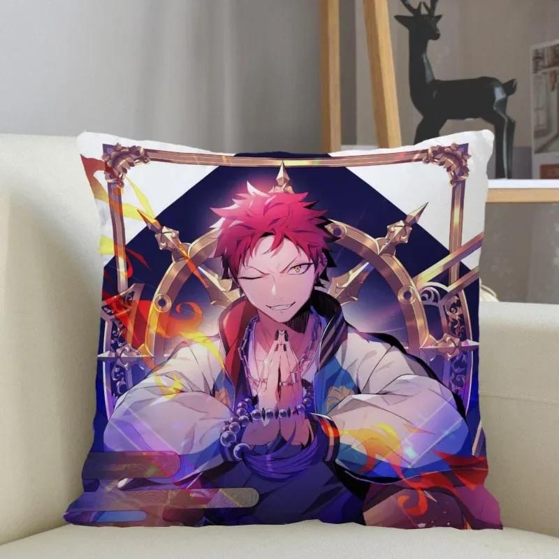 Hypnosis Mic -Division Rap Battle Pillowcase Home Decoration 45x45cm Zipper Square Pillowcase Throw Pillow Cover Drop Shipping