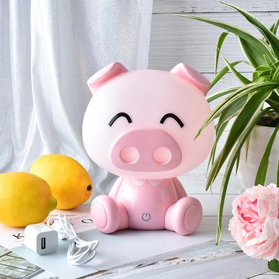 Touch Pig Lights Leuke Baby Slaapkamer Lamp Nachtlampje Led Night Lamp Bedside Decor Kids Desk Licht Christmas Gift Valentine Dag