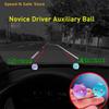 2pcs Glow In The Dark Parking Aid Balls Alignment Stickers for Vehicle Night Parking Position