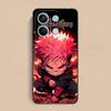 Jujutsu Kaisen Sukuna Handyhülle für Xiaomi Redmi Note 14 13 12 11 S Pro Plus 4G 5G Farbdruck Hülle Hübsch Luxuriös