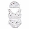 Nordic Style Girls' Sun Protection Quick-Dry Swimsuit: Cute One-Piece or Baby Two-Piece Bikini