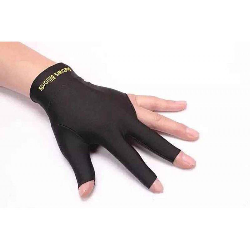 Elastic Fingerless Cotton Billiard Gloves for Practice and Training