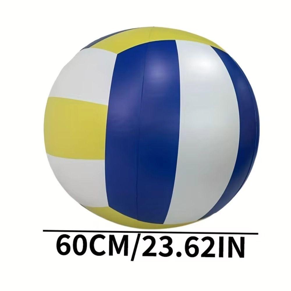 Aufblasbarer Volleyball in Riesen Größe PVC Material Riesiger Volleyball Ball Strandpartys