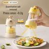 Glass Kitchen Seasoning Jar - Moisture-Proof and Sealed Salt Container