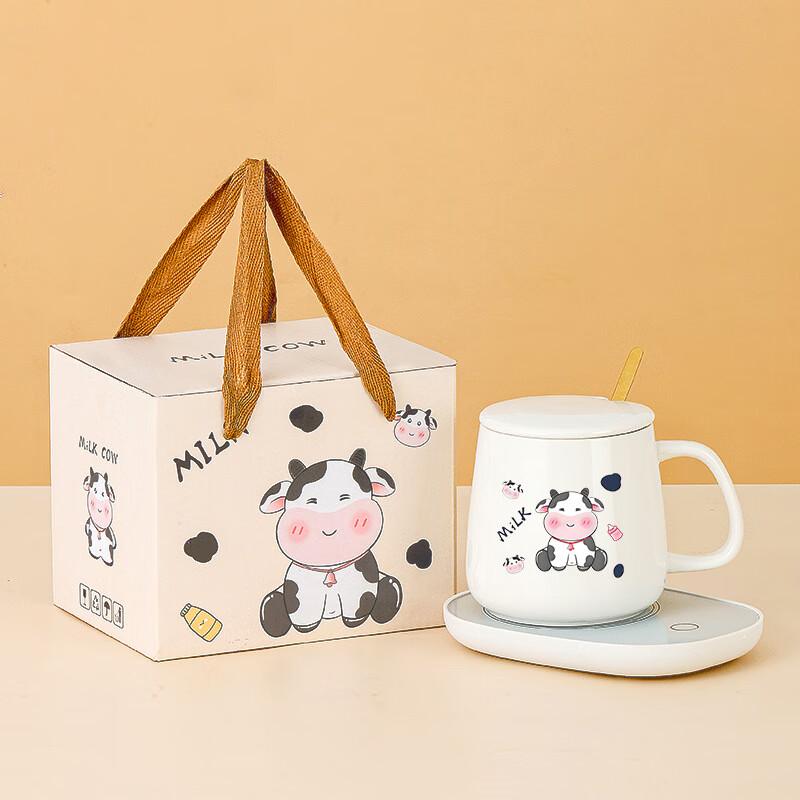 MINGHUI Ceramic Insulated Coffee Mug