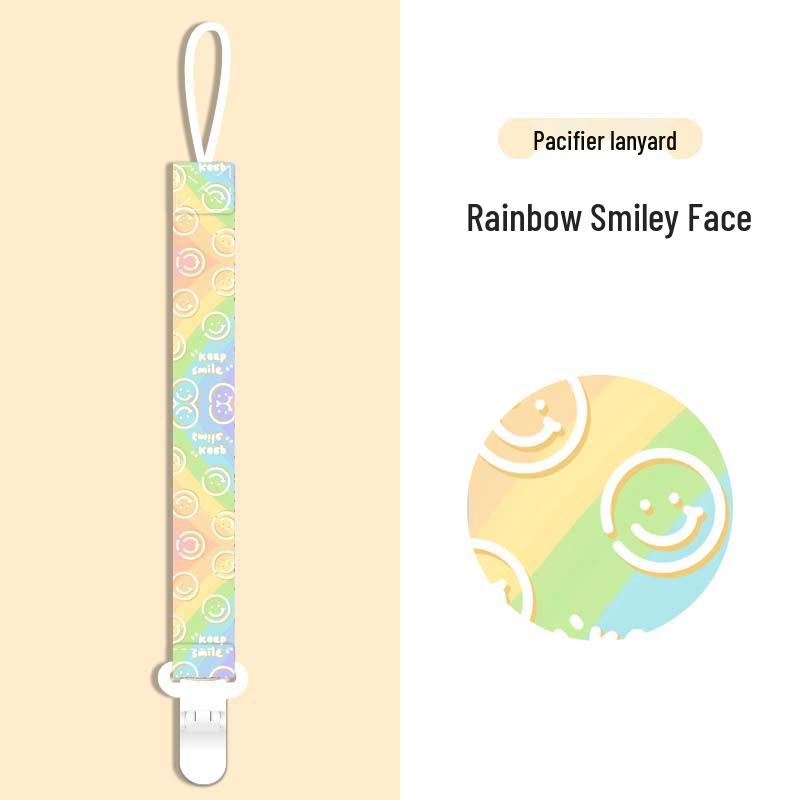 

Eco-Friendly Baby Teether & Pacifier Clip Lanyard - Anti-Lost Chain for Infants