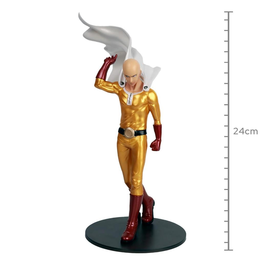 Banpresto One Punch Man Saitama Metallic Color Bandai Spirits DXF Premium Figure