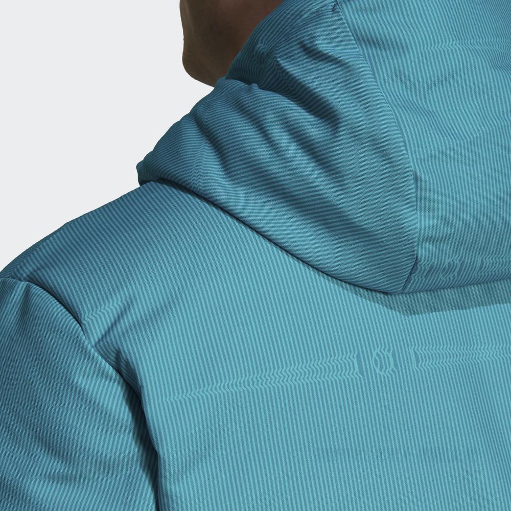 Adidas Casual Sports Hooded Long Sleeve Down Jacket Men Outerwear Black GR4269