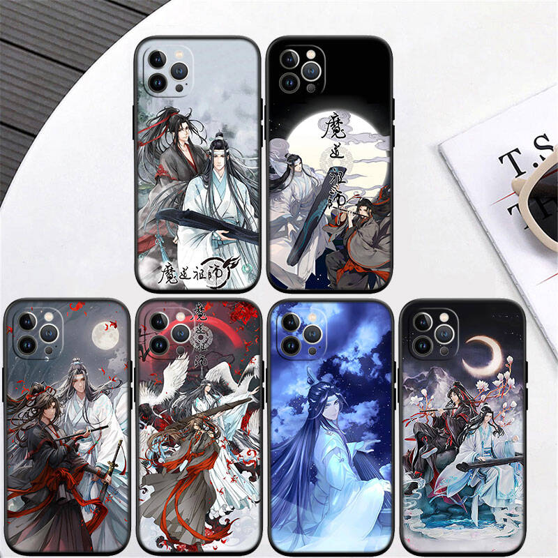 MH91 Mo Dao Zu Shi Phone Shell Case for iPhone 7 8 11 12 13 14 15 16 17 16E XS Pro Max XR X SE Air